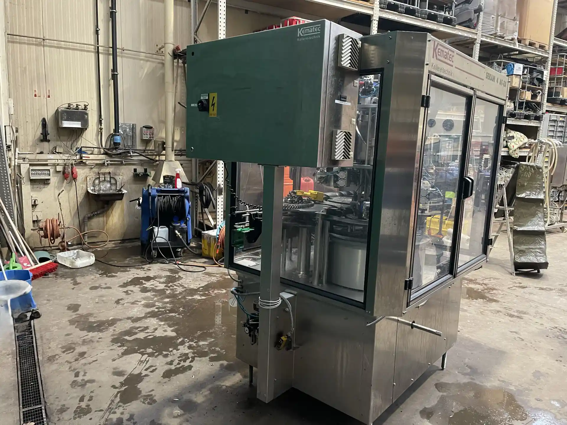 Used Capsuler Kematec Champagne 5.000 bph