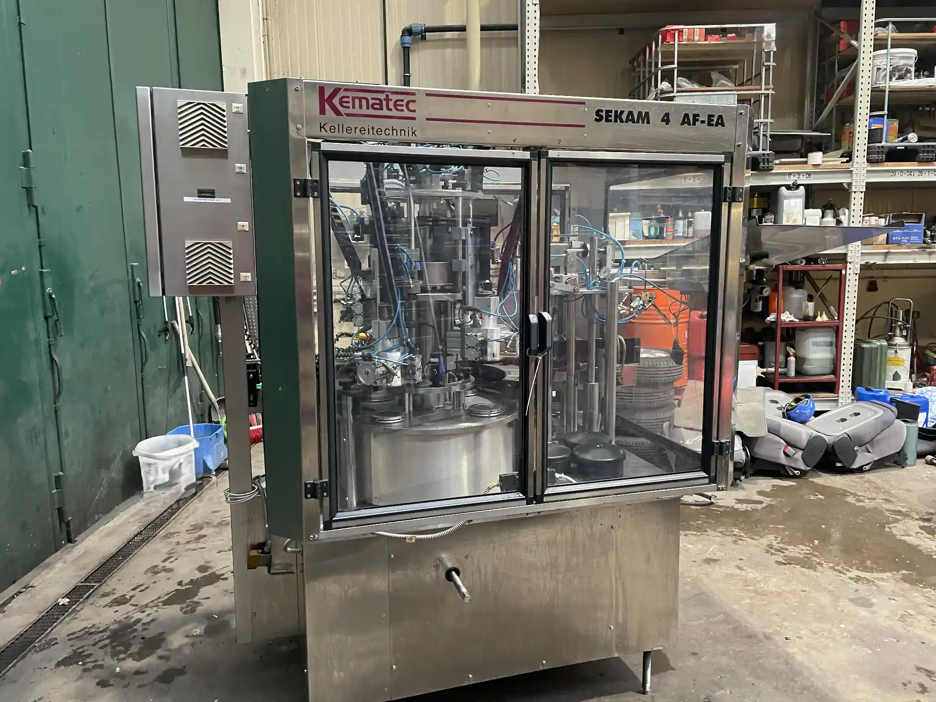 Used Capsuler Kematec Champagne 5.000 bph — 6