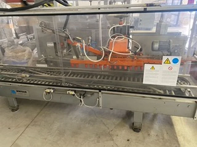 Used Bortolin Kemo carton sealer