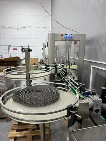 Used Cimec adhesive labeller — 3