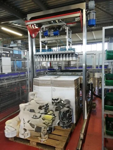 Used Ape uncaser and depalletizer