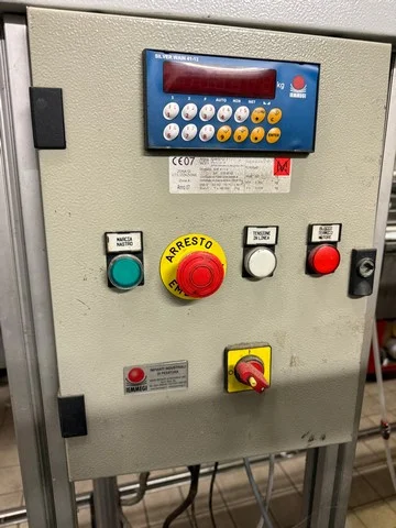 Used Iemmegi carton weighing machine — 3