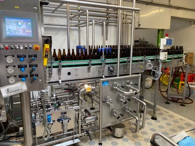 Used Bottling Line Beer Glass 6.000 bph — 4