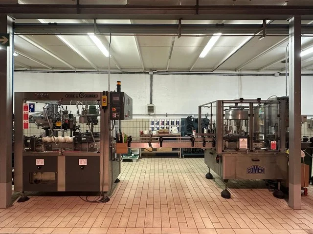 Used glass bottling line for still wine — 12