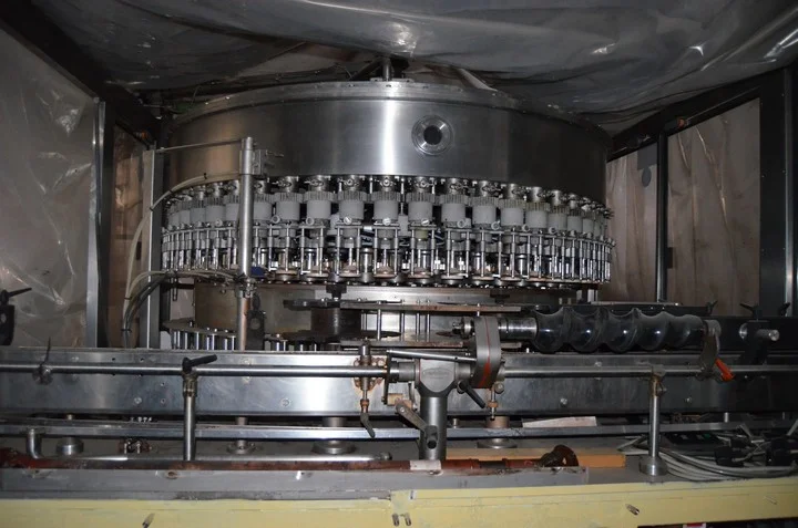 Used glass bottling line for still wine — 12