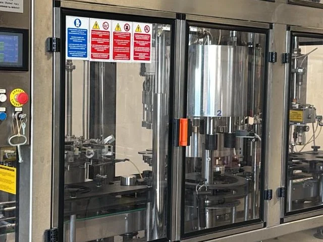 Used Alfatek bottling line for still wine