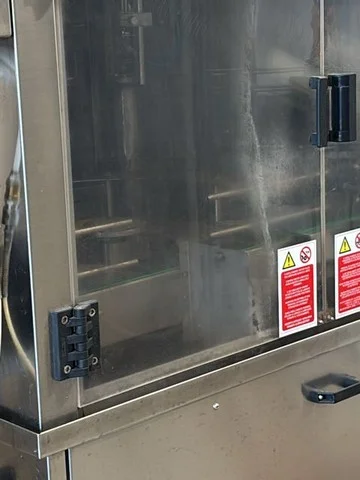 Used Alfatek bottling line for still wine — 6