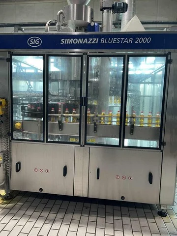 Used Simonazzi isobaric filling monoblock 40.40.10 — 2