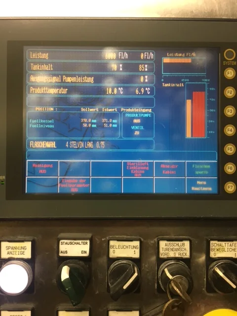Used Filler MBF Filltronic 36V 7.000 bph — 6