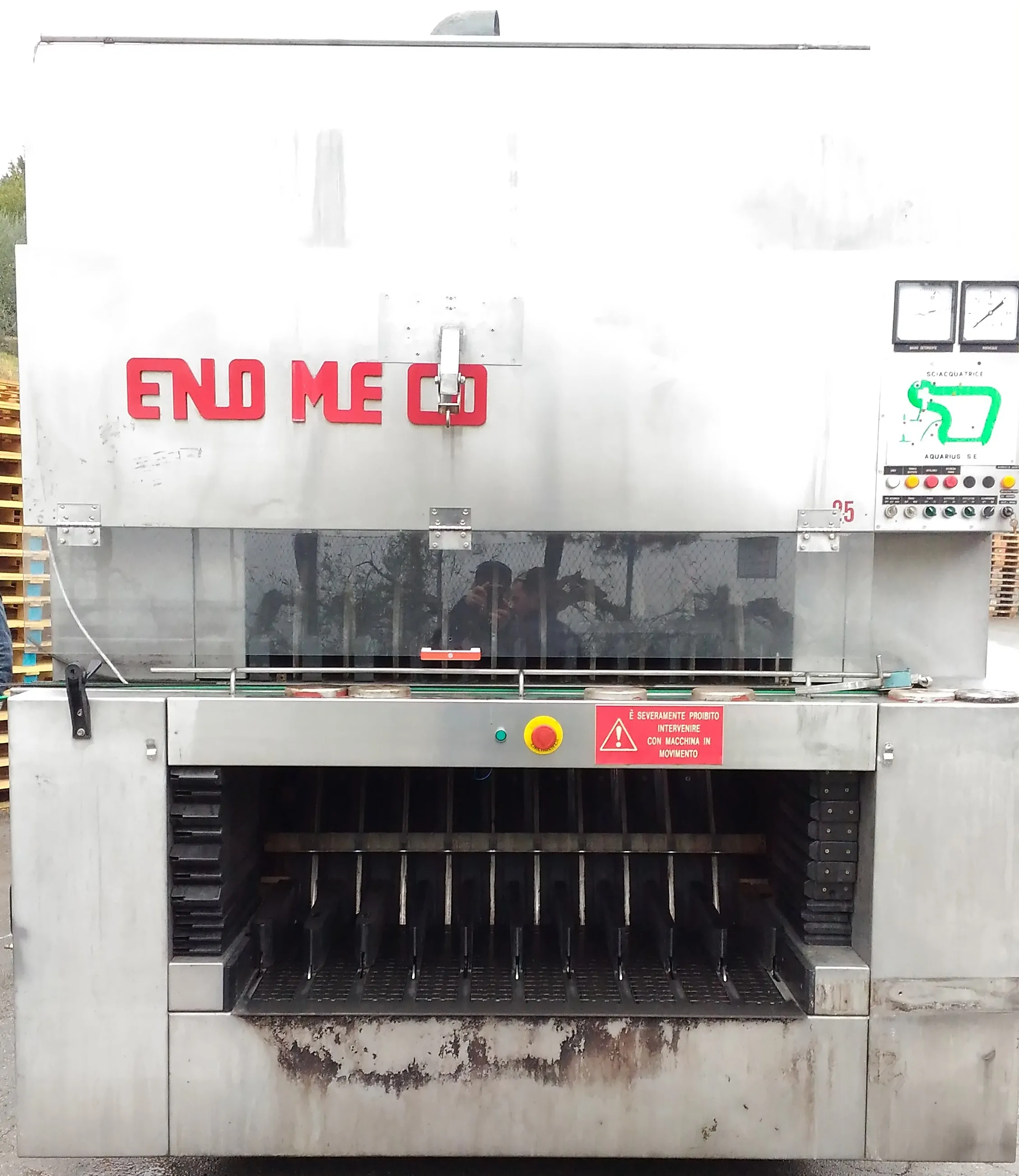 Used Bottle Washer Enomeco Acquarius — 5