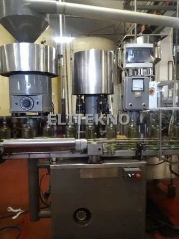 Used capper Bertolaso screw cap 8.000 bph — 3