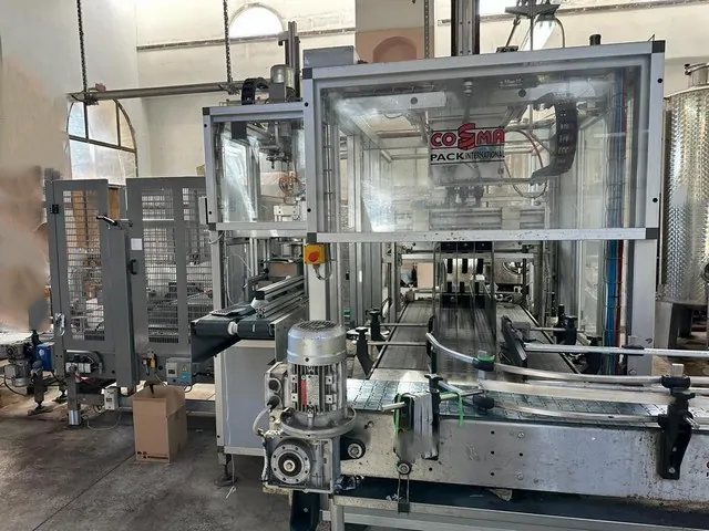 Used Complete Bottling Line Bertolaso Wine — 6