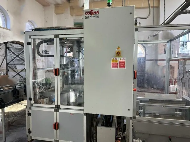 Used Complete Bottling Line Bertolaso Wine — 8