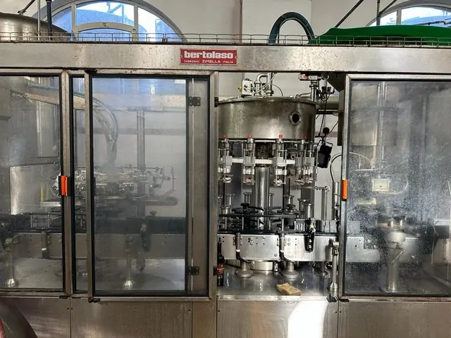 Used Complete Bottling Line Bertolaso Wine — 9