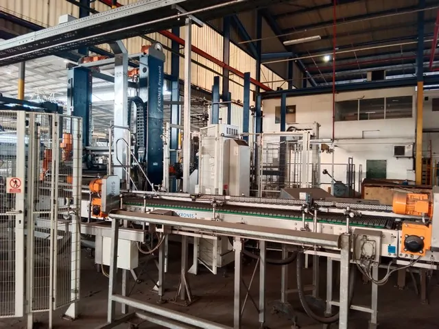 Used Complete Bottling Line CSD Krones — 8
