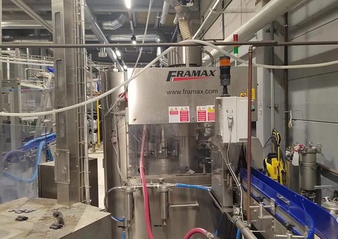 Used Complete Bottling Line Framax for Beer — 10