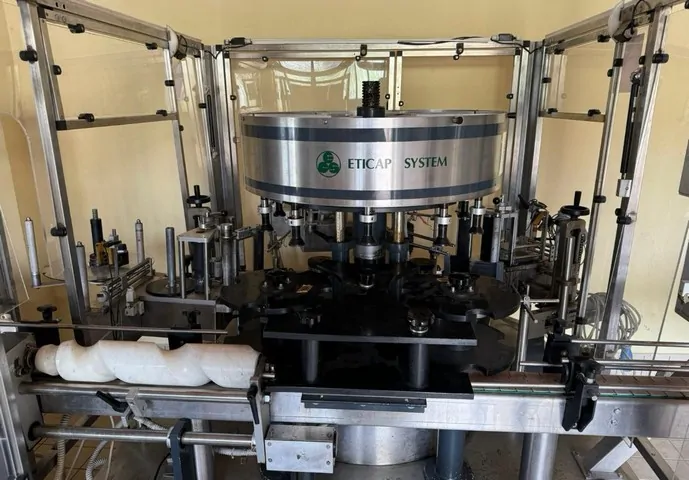 Used Complete Bottling Line GAI Vinegar — 3