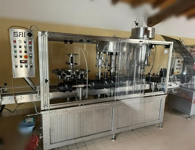 Used Complete Bottling Line GAI Vinegar — 4