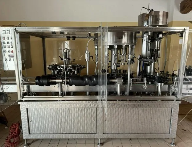 Used Complete Bottling Line GAI Vinegar — 5