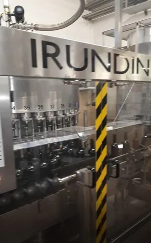 Used Complete Bottling Line Irundin still wine — 8