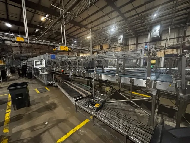 Used Complete Bottling Line KHS 32.000 bph — 10