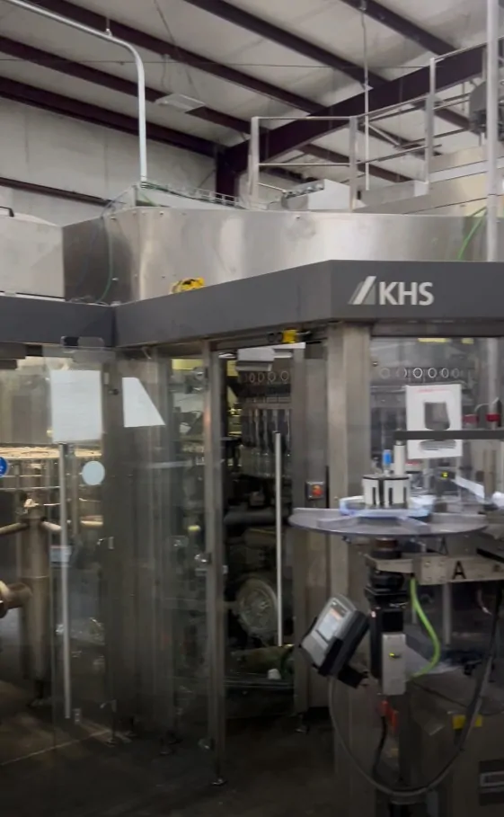 Used Complete Bottling Line KHS PET 54.000 bph — 3