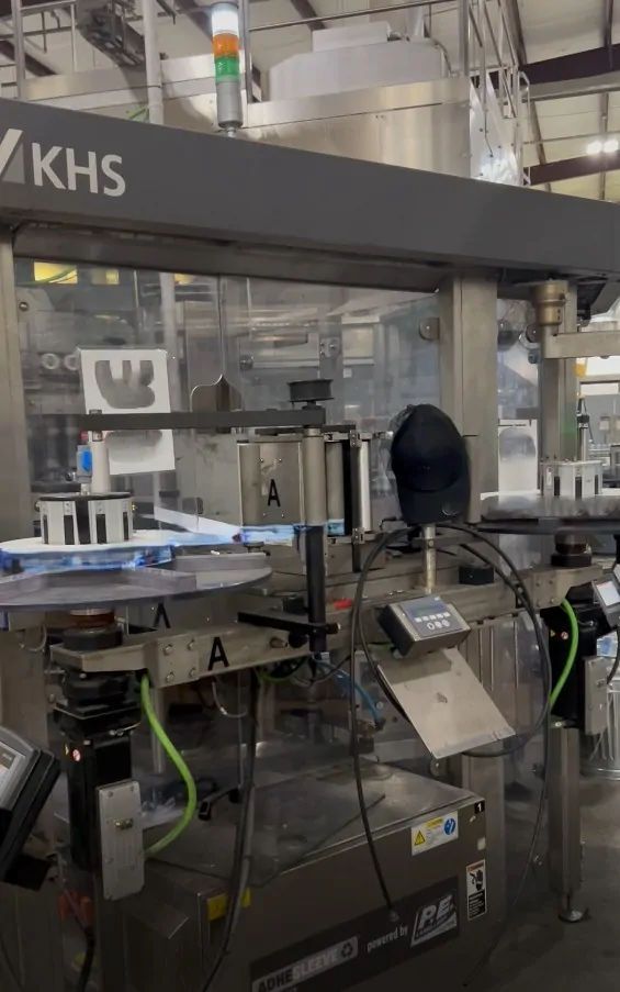 Used Complete Bottling Line KHS PET 54.000 bph — 5