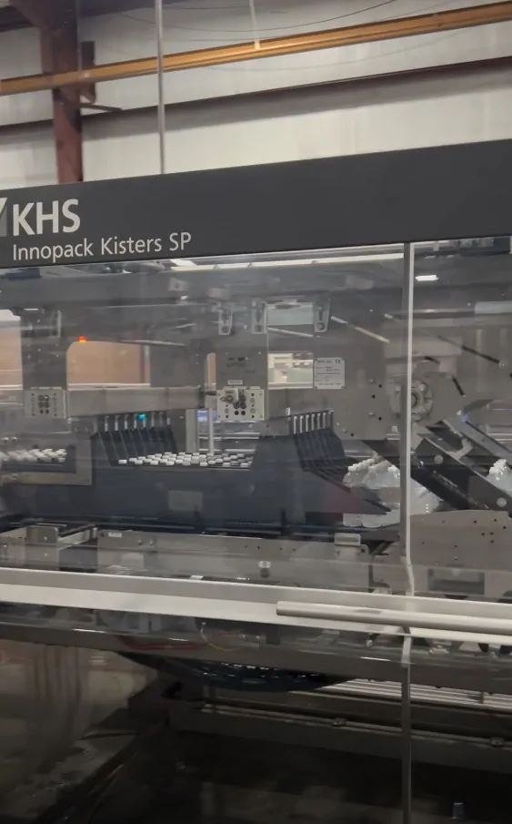 Used Complete Bottling Line KHS PET 54.000 bph — 10
