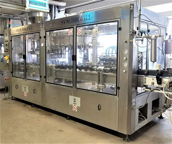Used Complete Bottling Line MBF 5.000 bph — 4
