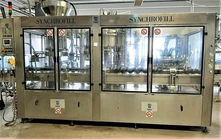 Used Complete Bottling Line MBF 5.000 bph — 5