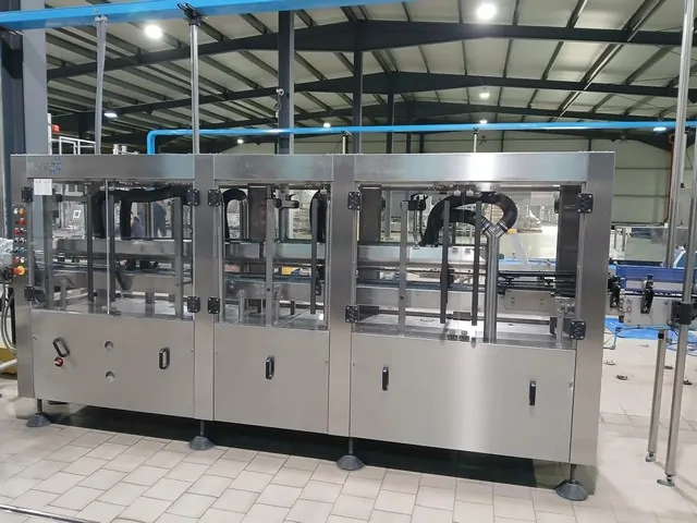 Used Complete Bottling Line MBF 9.500 bph