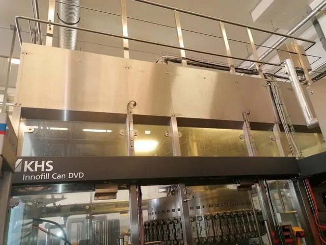 Used Complete Canning Line KHS 25.000 cph