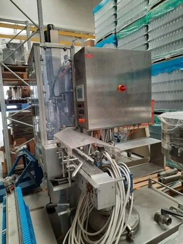 Used filler Alcos volumetric dosing 4.800 bph