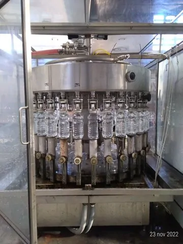 Used filler Bertolaso PET bottles 3.500 bph — 3