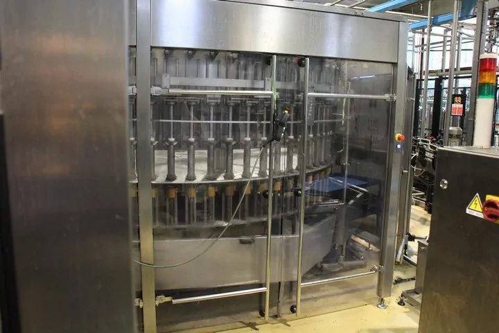 Used filler Bertolaso Suprema 72 isobarc 10.000 bph — 6