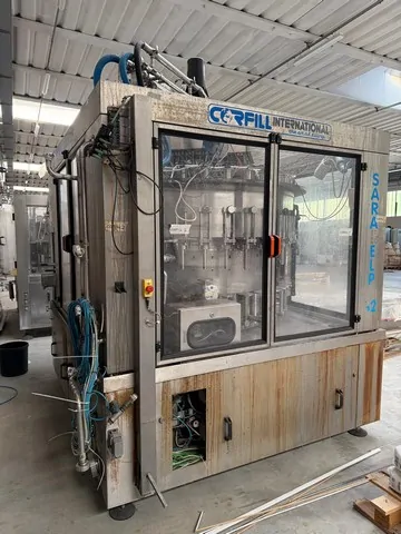 Used Filler Corfill Sara Elp 32 valves isobaric — 10