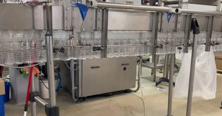 Used Filling Line for oil PET