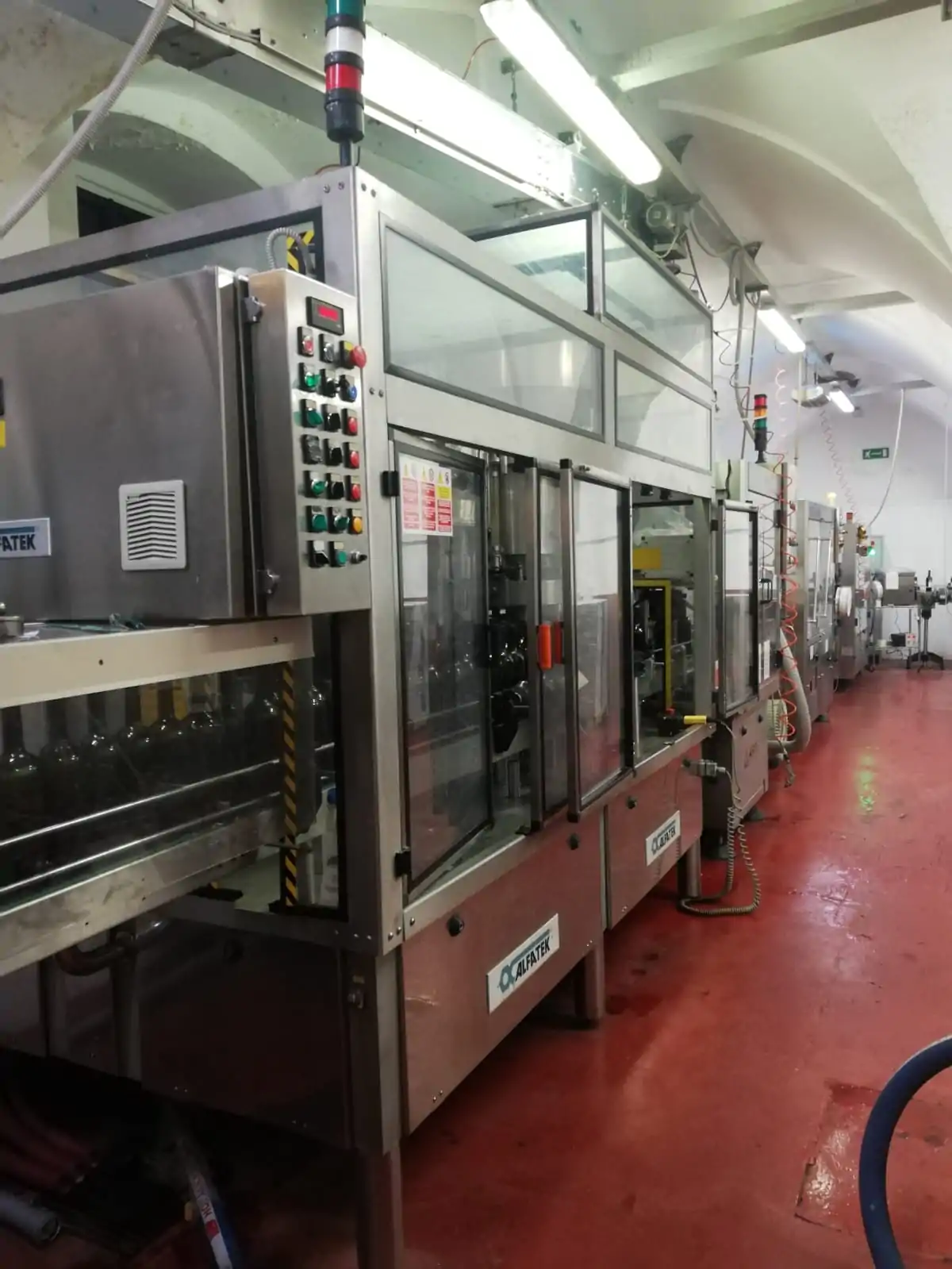 Used filling monoblock Alfatek 24.4 — 8