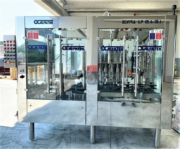 Used filling monoblock Alfatek elvira lp 12.6.15.1 — 4