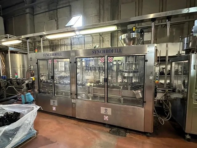 Used filling monoblock MBF 16.20.3R — 3