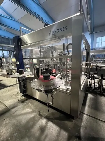 Used Krones Contiroll labeller 18.000 bph — 4