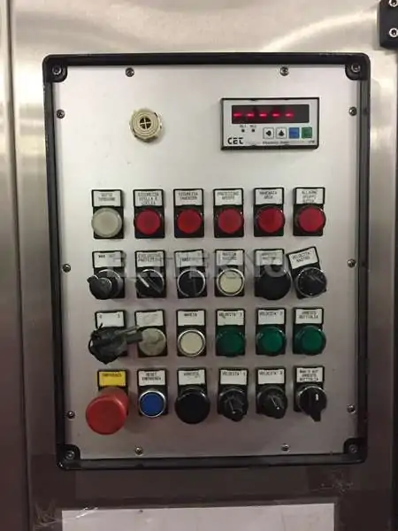 Used labeller Alfa adhesive — 2