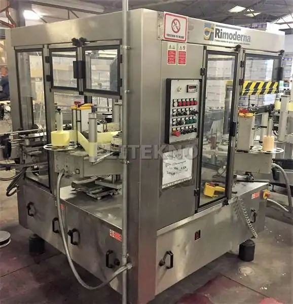 Used labeller Alfa adhesive — 7