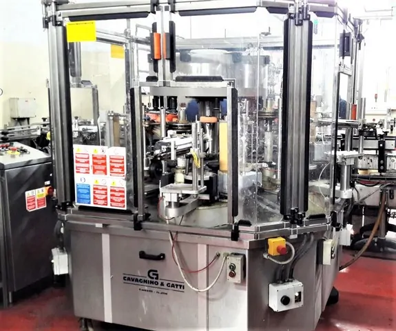 Used labeller Cavagnino&Gatti 3.000 bph — 3