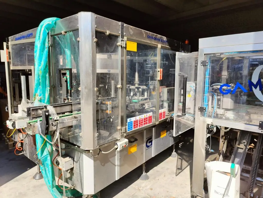 Used labeller Cavagnino&Gatti 8.000 bph — 10