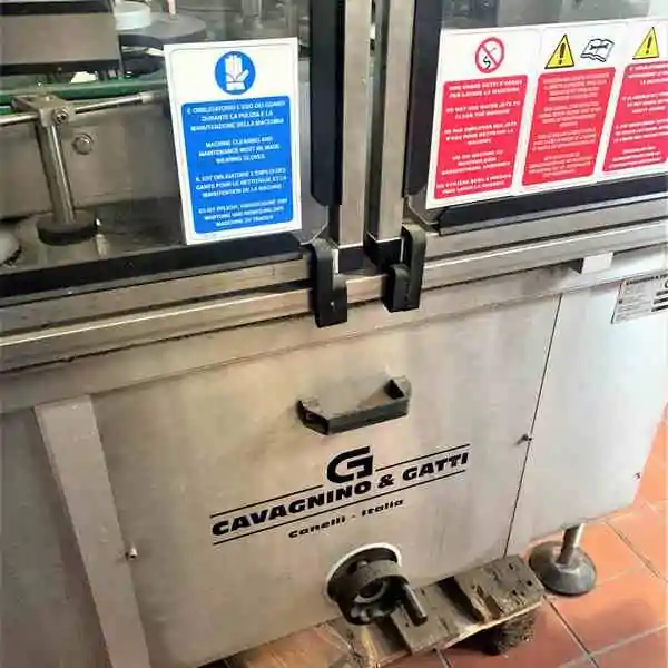 Used labeller Cavagnino&Gatti CG 80/2 — 4