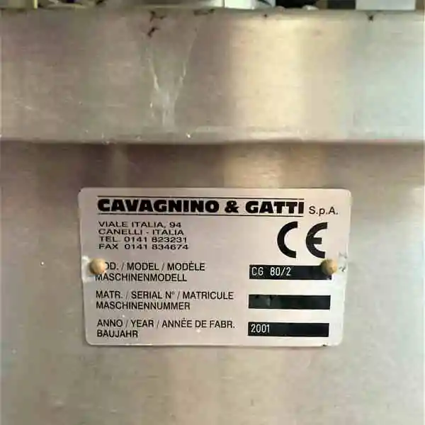 Used labeller Cavagnino&Gatti CG 80/2 — 5