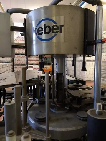 Used labeller Keber adhesive 2.400 bph — 3