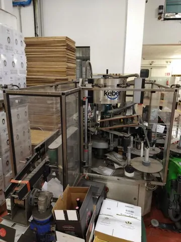 Used labeller Keber adhesive 2.400 bph — 6