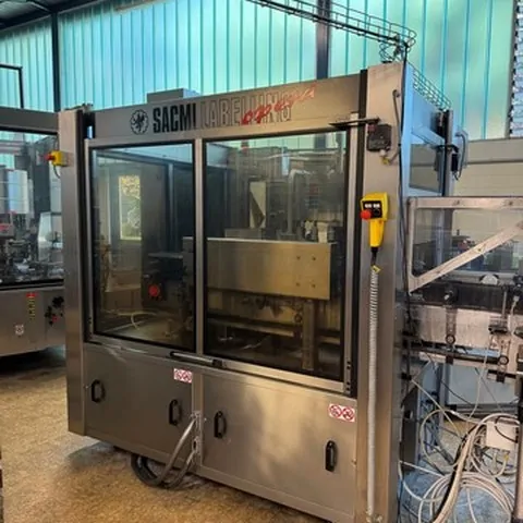 Used labeller Kosme adhesive line — 6